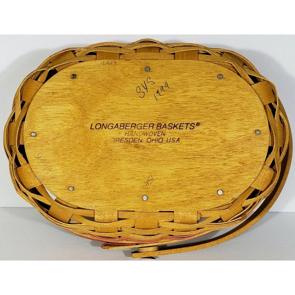 1999 Mother’s Day Longaberger Tea for Two Basket #14931 COMBO!